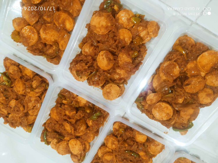 خوراک سوسیس بندری