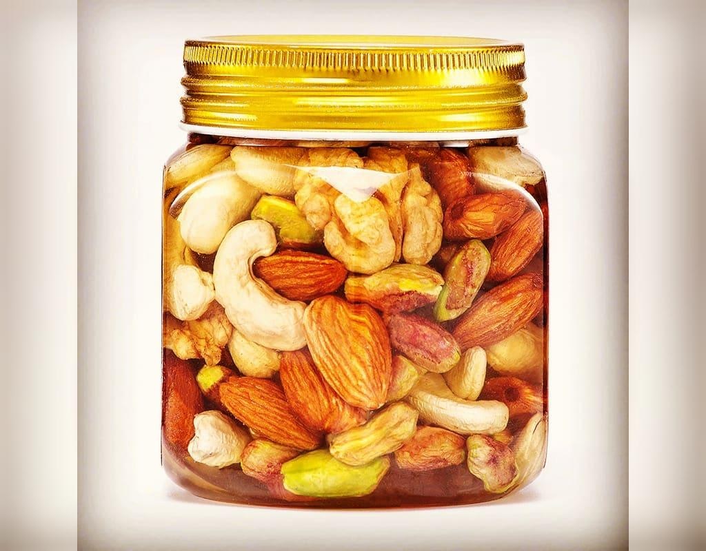 آجیل هفت مغز عسلی مخصوص