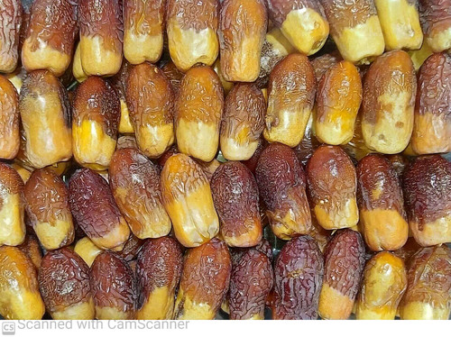خرما خشک آجیلی رنگنو بسته بندی ساده